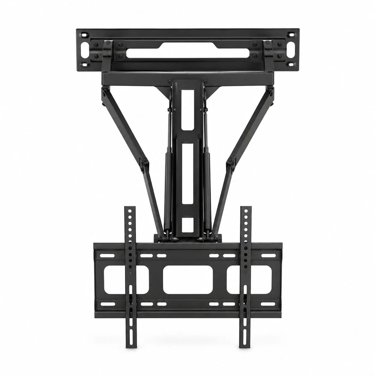 Motorized TV mount with remote control